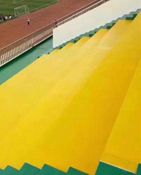 惠济球场台阶翻新修补改造